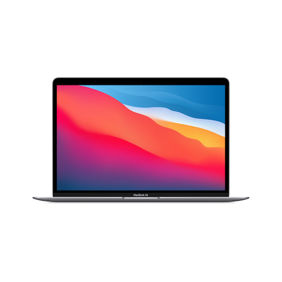 MacBook Air 13-inch Space Grey M1 with 8-core CPU and 7-core GPU 