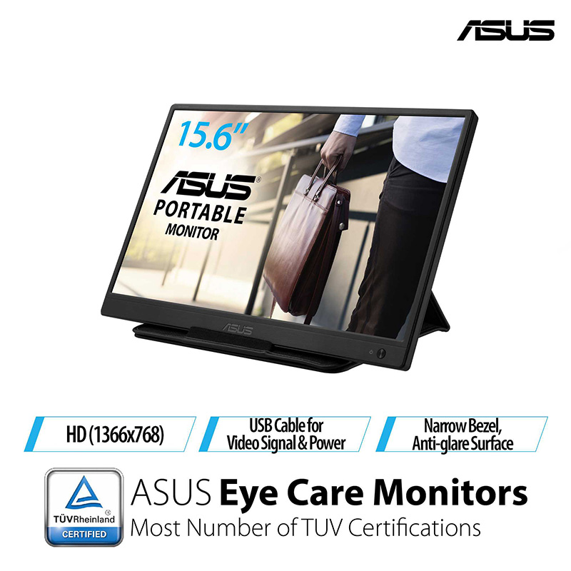 Asus ZenScreen MB165B Portable USB Monitor 15.6-inch - Challenger