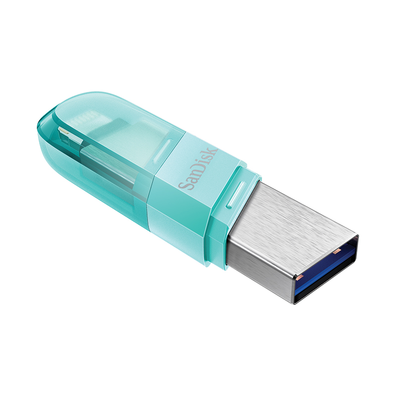 SanDisk iXpand Flash Drive Flip SDIX90N 64GB iOS [SDIX90N-064G 