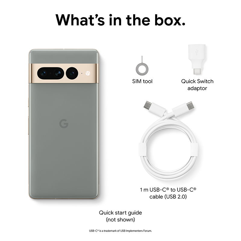 Google Pixel 7 Pro Hazel 12+128GB 5G (GA03464-CA) - Challenger