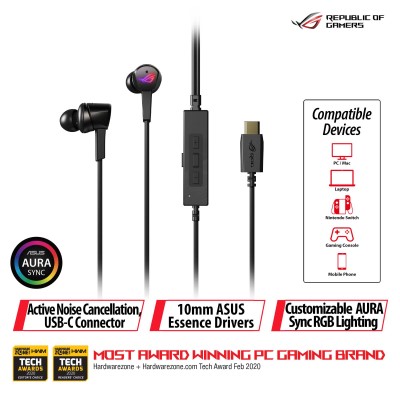 asus rgb earphones