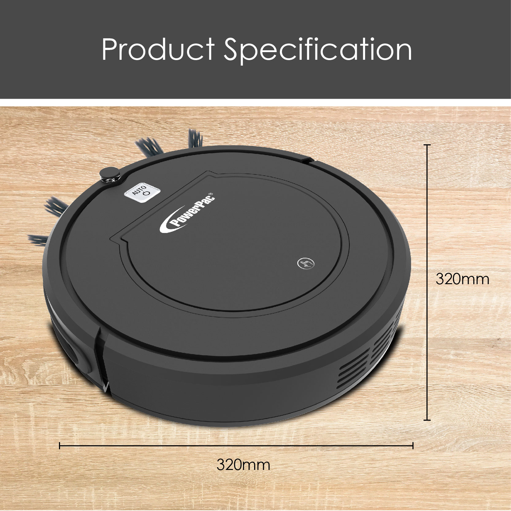 powerpac smart robotic vacuum cleaner review