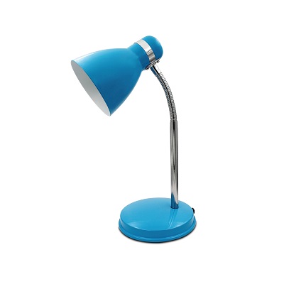 blue desk light