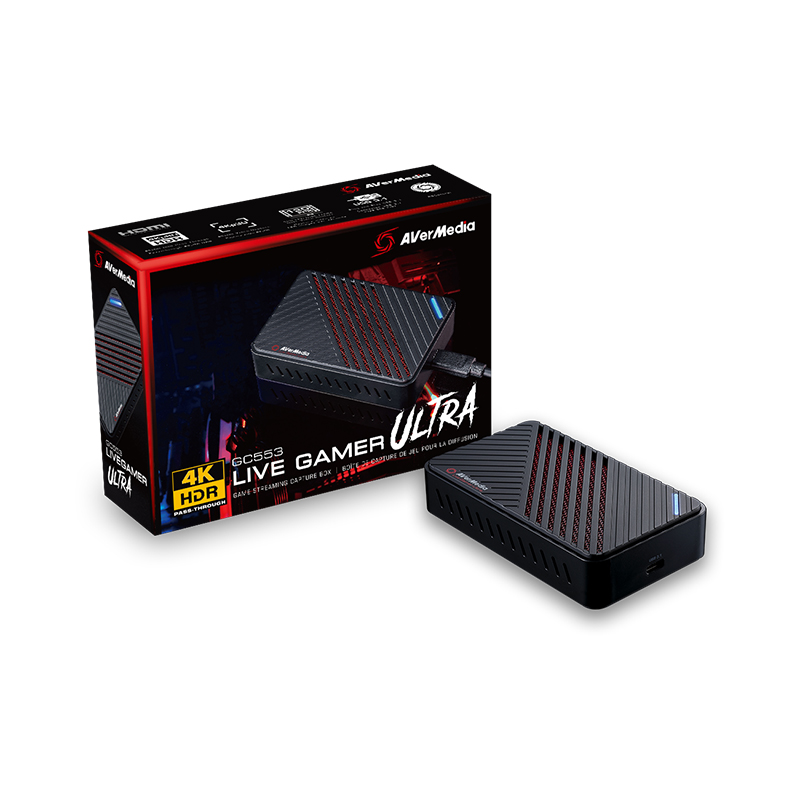 AverMedia GC553 Live Gamer Ultra Capture Card 4k - Challenger