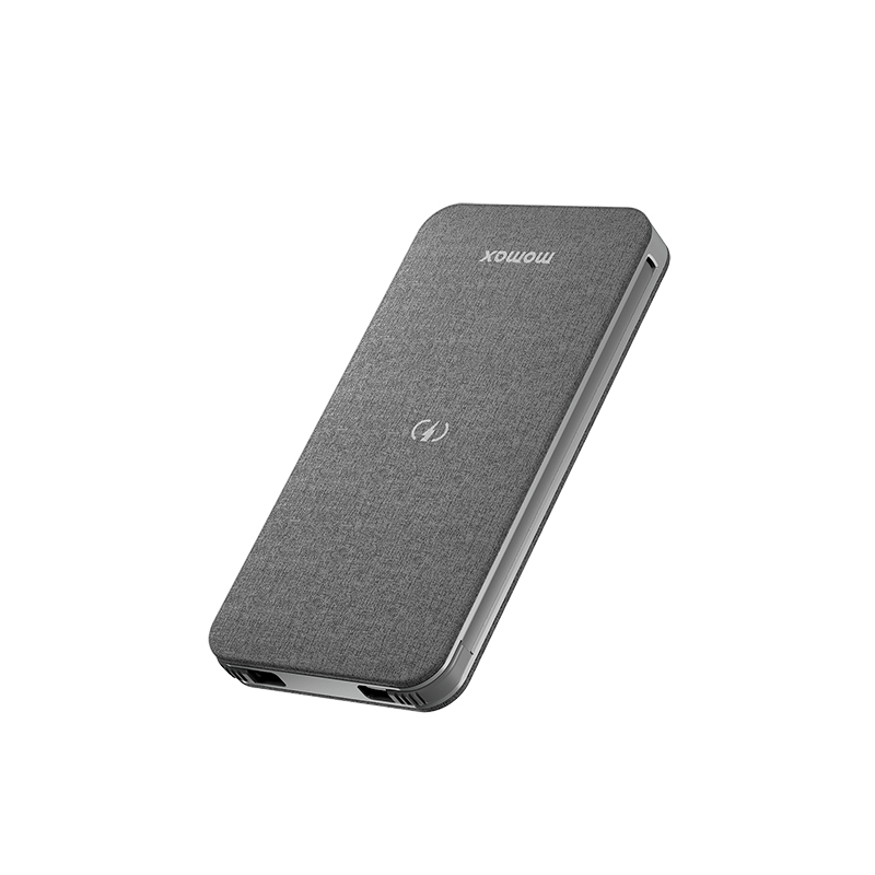 Momax IP112MFIA-DGrey MFI 10000mAh Q.Power Touch 2 Wireless 