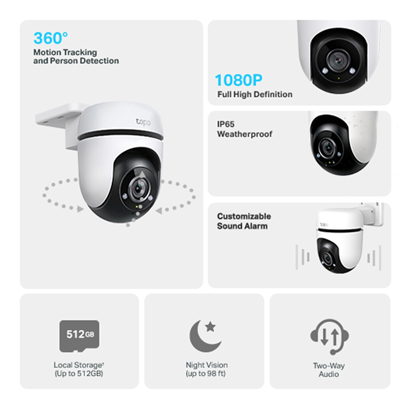 tp link outdoor wifi camera