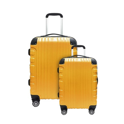 slazenger luggage yellow