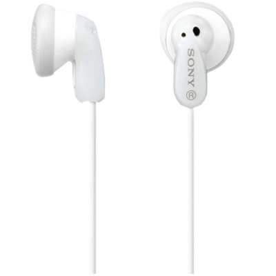 sony earphones white