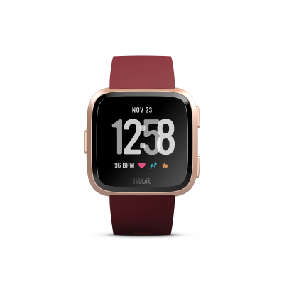 fitbit ruby and rose gold
