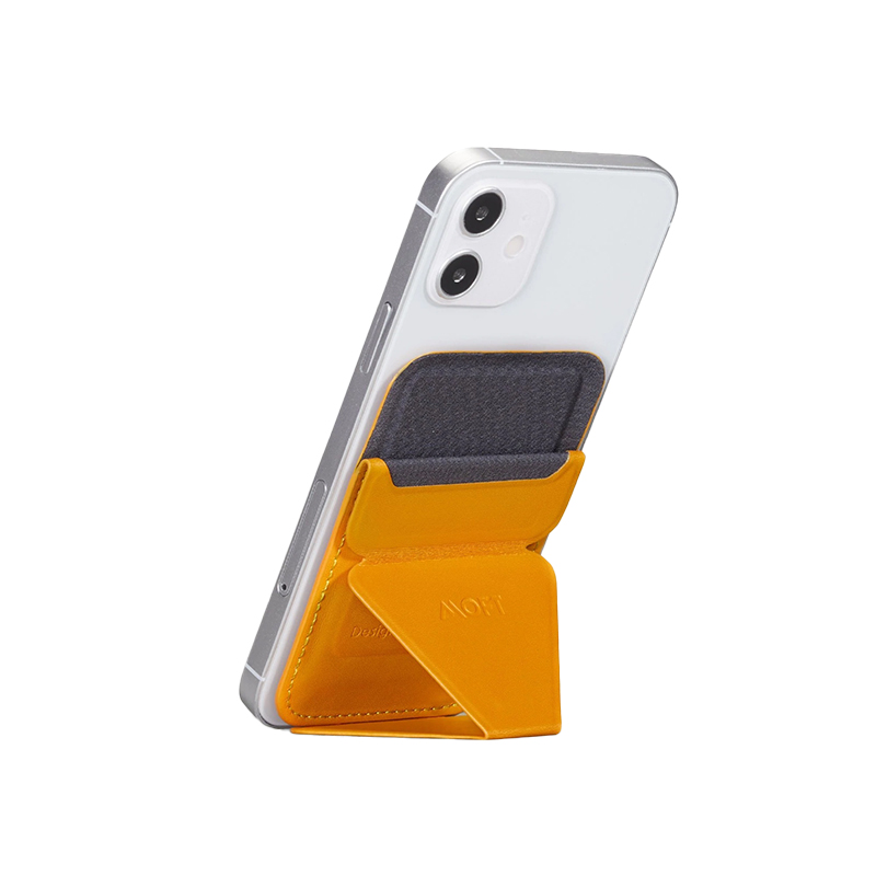 Moft MagSafe Compatible Snap-On Phone Stand & Wallet (Yellow) - Challenger  Singapore
