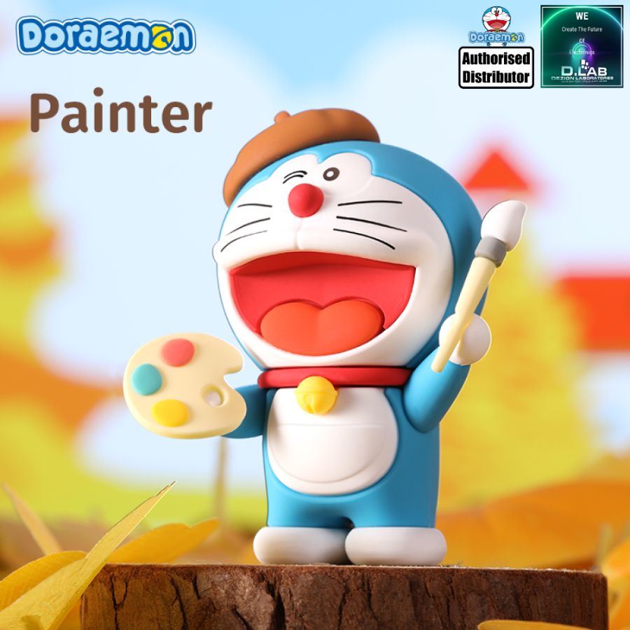 Doraemon Job Occupation Night Light (Painter) - Challenger Singapore