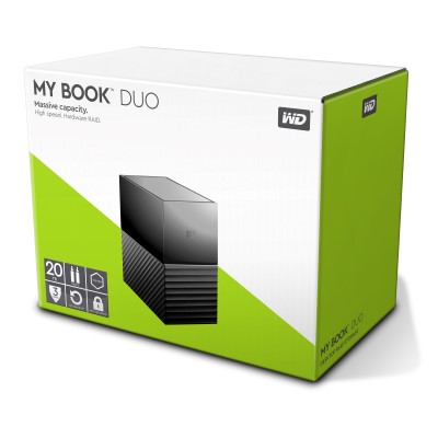 Data Storage - Hard Disk Drives - WD My Book Duo 20TB Desktop RAID External HardDrive - Hachi.tech