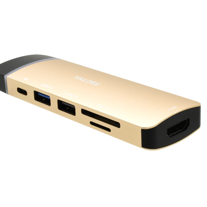 Valore 6-in-1 USB-C Multi-Hub (PDV-02) - Challenger Singapore