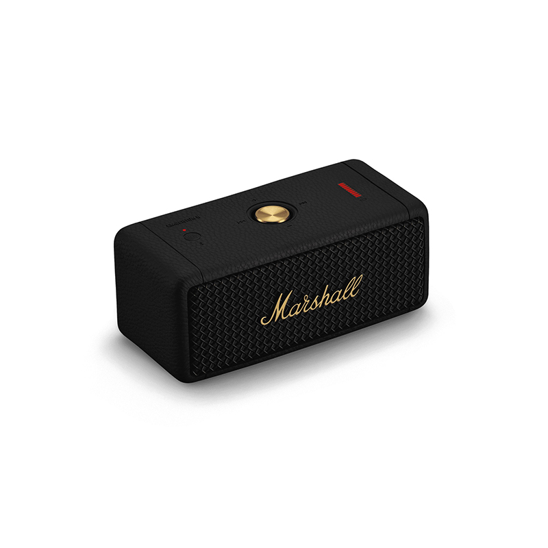 Marshall Emberton II Bluetooth Speaker (Black and Brass