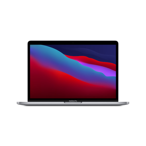 MacBook Pro 13-inch (Space Grey) M1 with 8‑core CPU and 8‑core GPU 