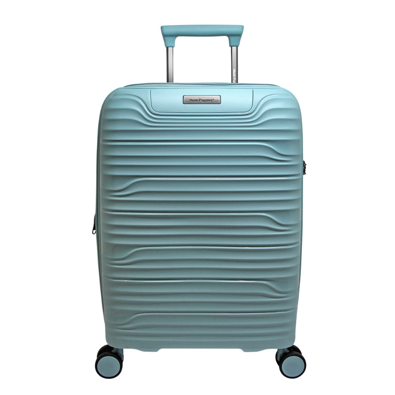 Hush Puppies HP69 4031 20 inch 4w Expandable T C w TSA Lock Turquoise Challenger Singapore