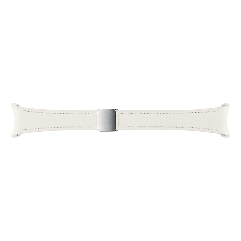 White on sale leather band