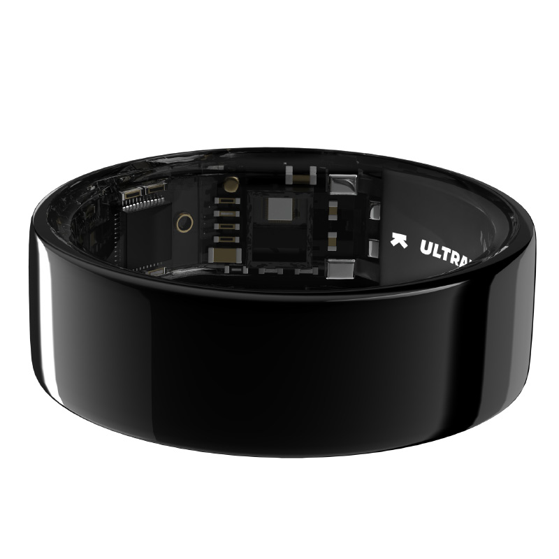 Ultrahuman Ring AIR - Black (Ring Size no. 13) - Challenger