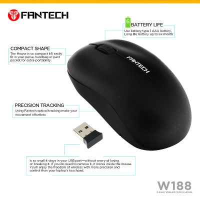 fantech w188 wireless mouse