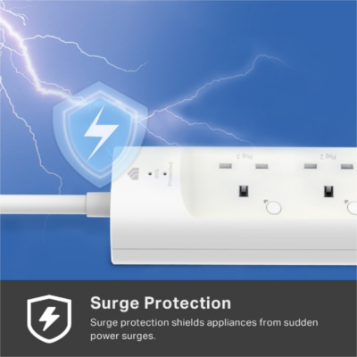 Kasa Smart Wi-Fi Power Strip 3 Outlets KP303