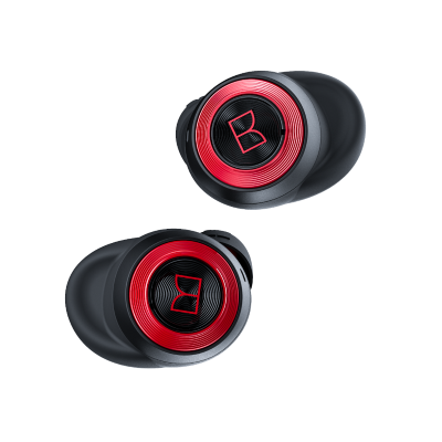 Monster Achieve 100 AirLinks True Wireless Earphones Black Red