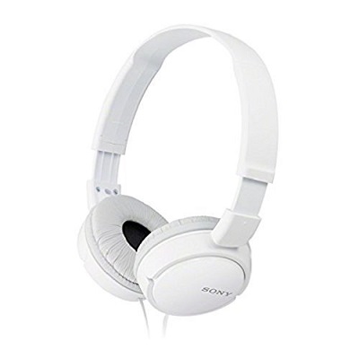white headphones with mic