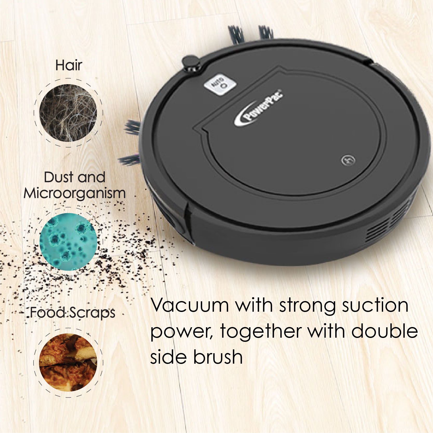 powerpac vacuum robot