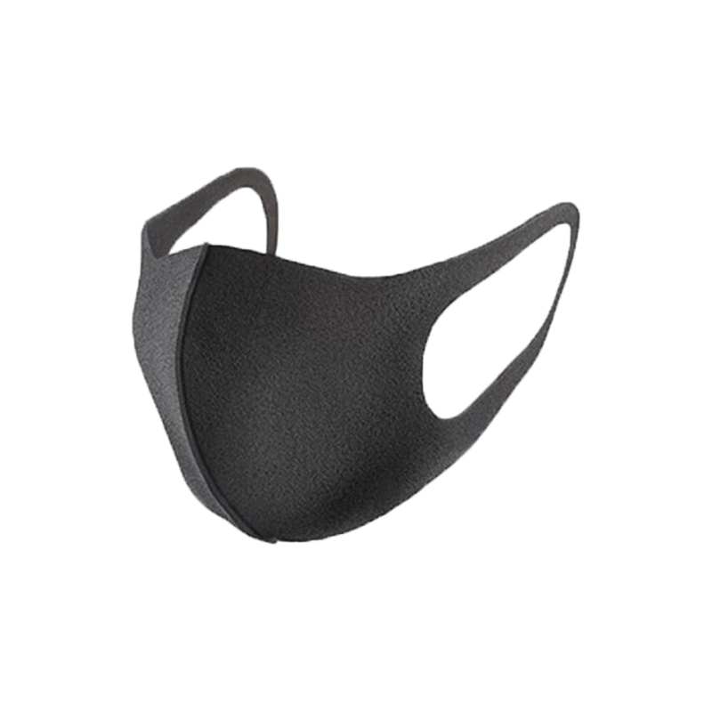 face mask in black colour